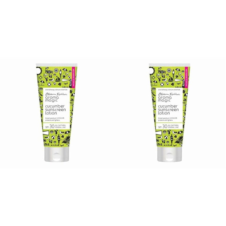 Aroma Magic Cucumber Sunscreen Lotion - 50Ml (Pack Of 2, Spf, Spf 30, Sensitive)