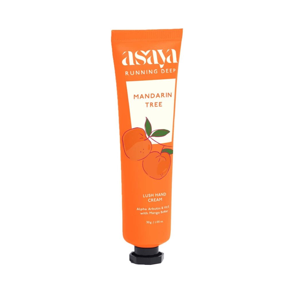 Asaya Mandarin Tree Hand Cream for Women & Men (30 g) - Asaya
