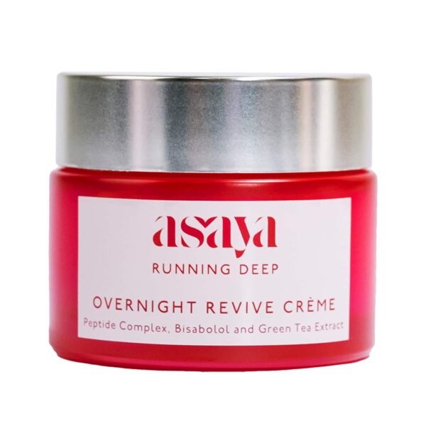Asaya Running Deep Overnight Revive Creme (50 g) - Asaya