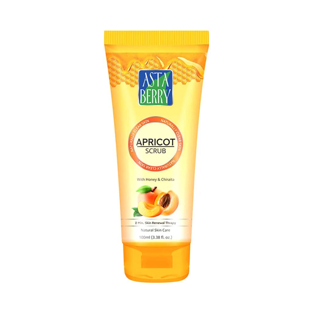 Astaberry Apricot Scrub (100ml) - Astaberry