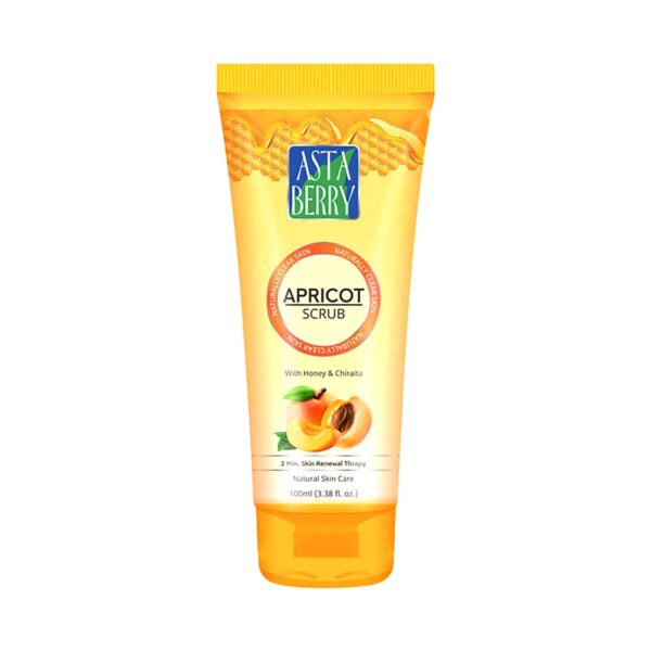Astaberry Apricot Scrub (100ml) - Astaberry