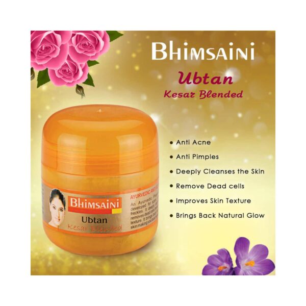 Astaberry Bhimsaini Kesar Ubtan Face Pack - (2Pcs) - Astaberry