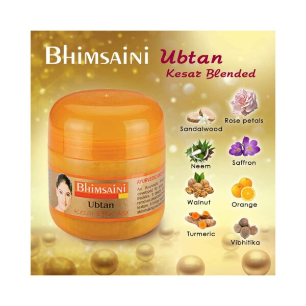 Astaberry Bhimsaini Kesar Ubtan Face Pack - (2Pcs) - Astaberry