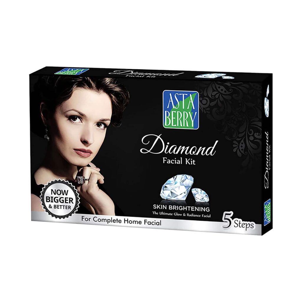 Astaberry Diamond Mini Facial Kit 5 Steps (100g) - Astaberry