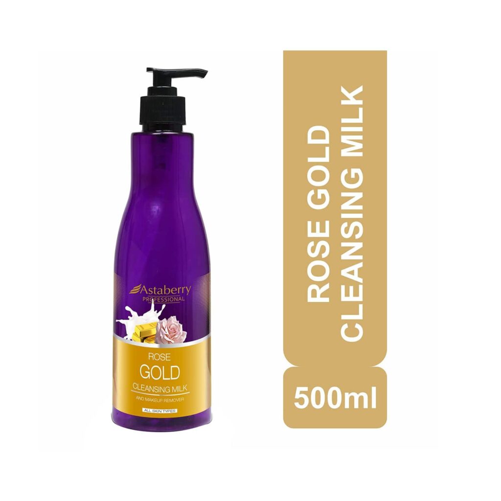 Astaberry Professional Gold Cleansing Milk (500ml) - Astaberry