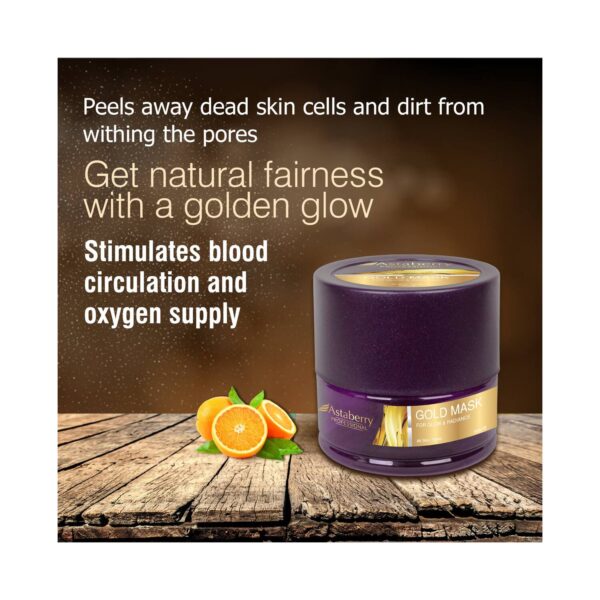 Astaberry Professional Gold Mask (500ml) - Astaberry