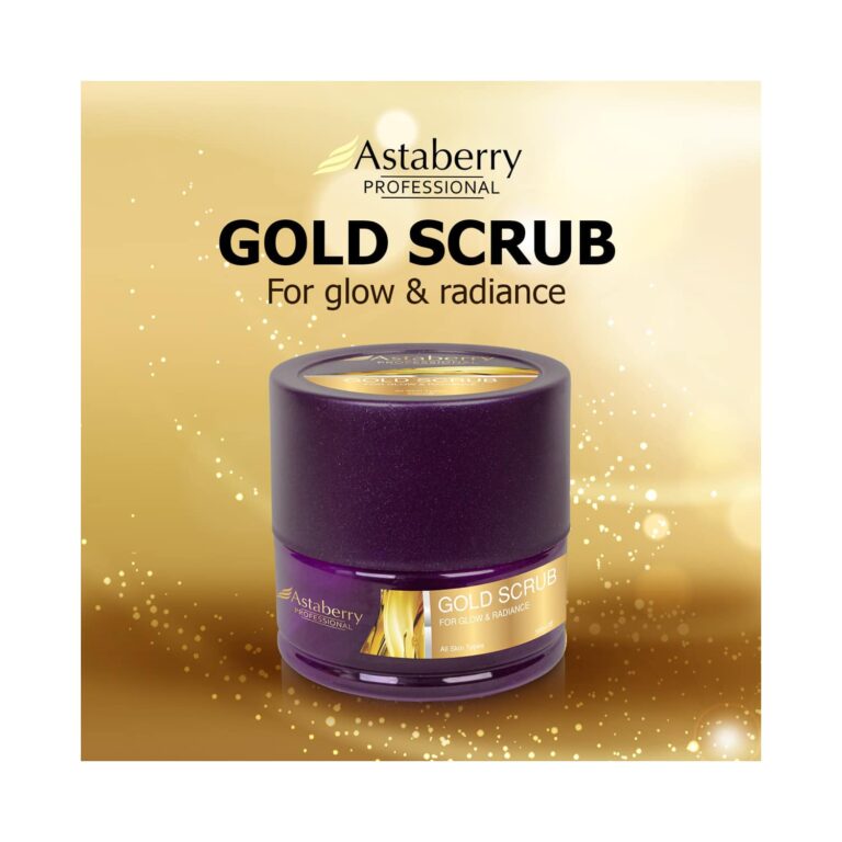 Astaberry Professional Gold Scrub (500ml) - Astaberry