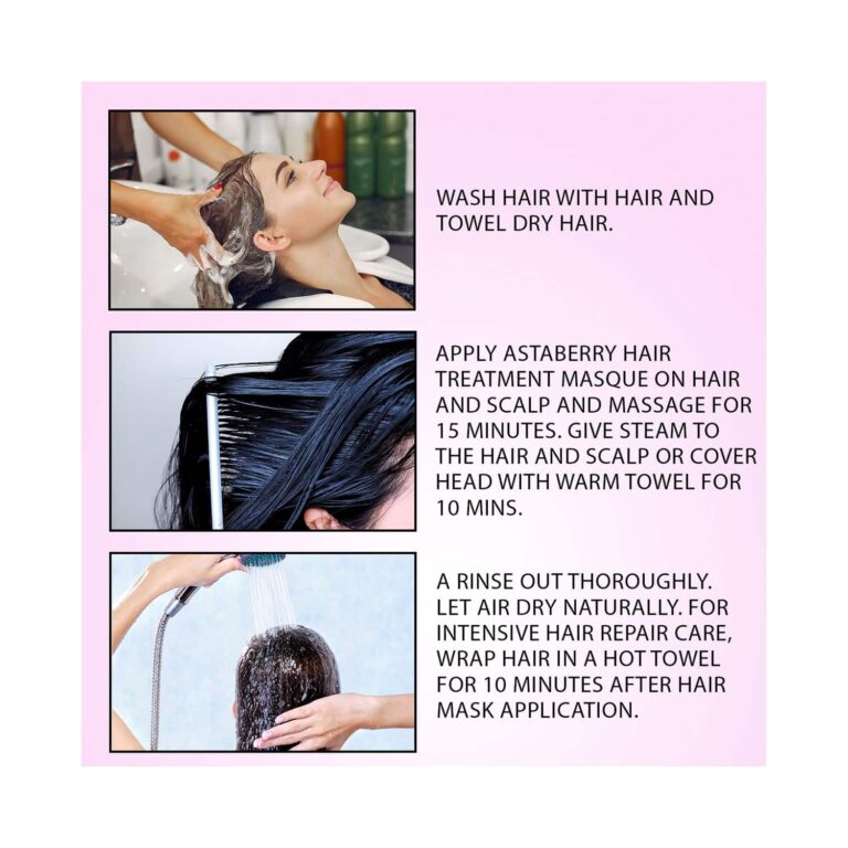 Astaberry Professional Kera Smooth Hair Treatment Masque (200ml) - Astaberry