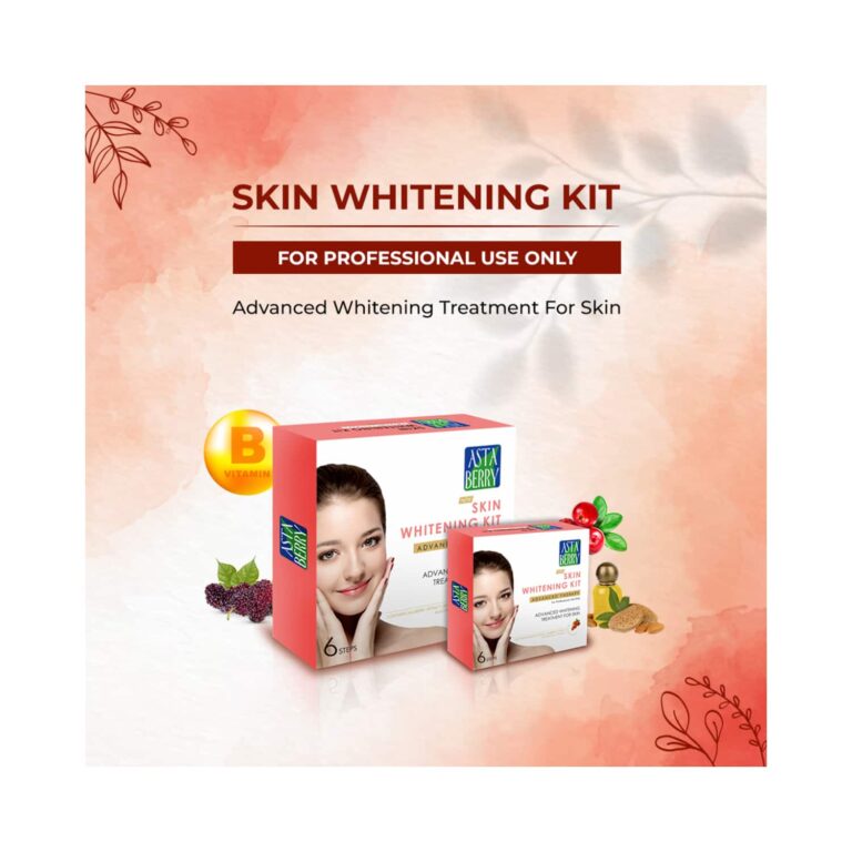 Astaberry Skin Whitening Facial Kit - (6Pcs) - Astaberry
