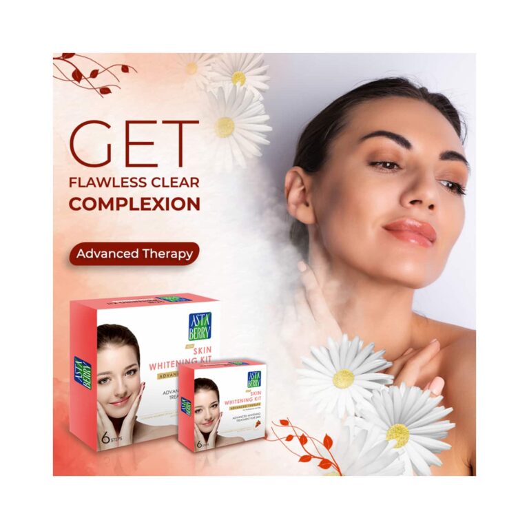 Astaberry Skin Whitening Facial Kit - (6Pcs) - Astaberry