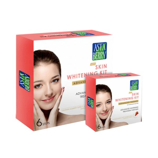Astaberry Skin Whitening Facial Kit - (6Pcs) - Astaberry