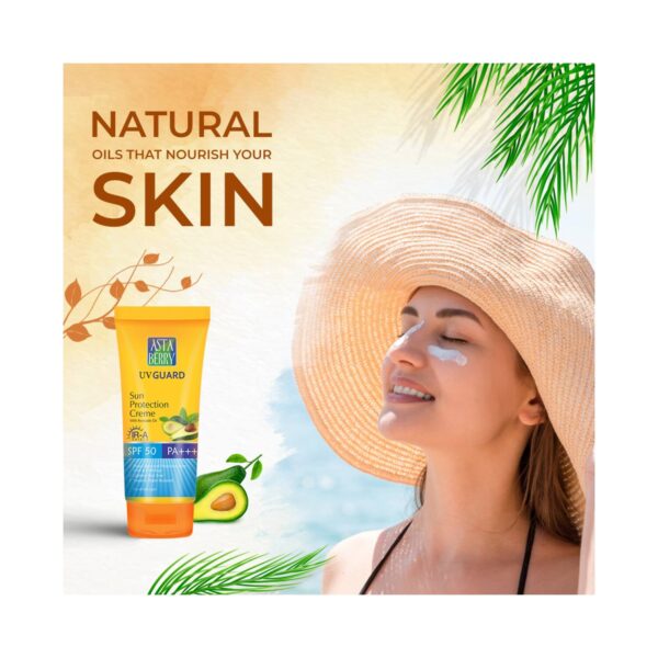 Astaberry UV Guard Sun Protection Crème SPF 50 (100ml) - Astaberry