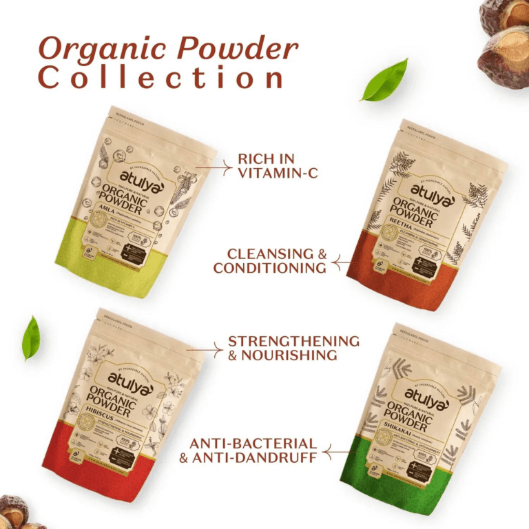 Atulya Reetha Organic Powder (100g) - Atulya