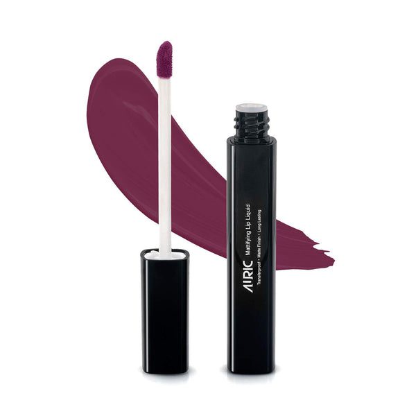 Auric Mattifying Lip Liquid Spiced Blackberry-3305