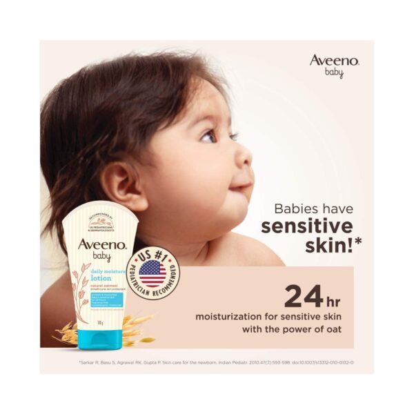 Aveeno Baby Daily Moisture Lotion (100 g) - Aveeno