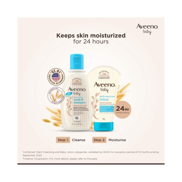 Aveeno Baby Daily Moisture Lotion (100 g) - Aveeno