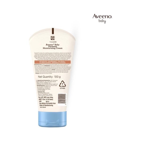 Aveeno Baby Dermexa Moisturizing Cream (100 g) - Aveeno