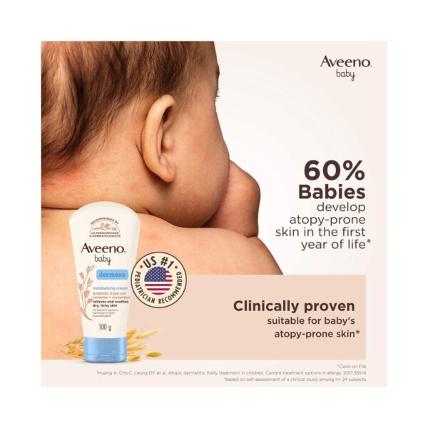 Aveeno Baby Dermexa Moisturizing Cream (100 g) - Aveeno