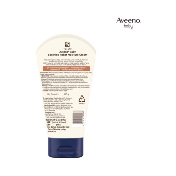 Aveeno Baby Soothing Relief Moisture Cream (100 g) - Aveeno