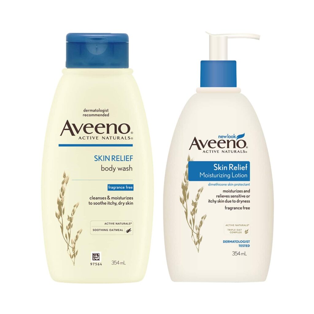 Aveeno Body Skin Relief Bath & Moistuzing Combo - Aveeno
