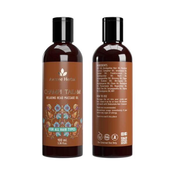 Avimee Herbal Champi Tailam Massage Oil (100 ml) - Avimee Herbal