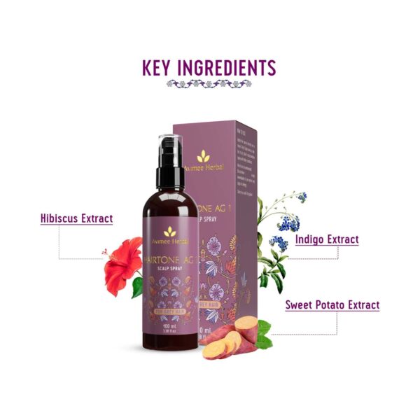 Avimee Herbal Hairtone AG1 Scalp Spray (100 ml) - Avimee Herbal