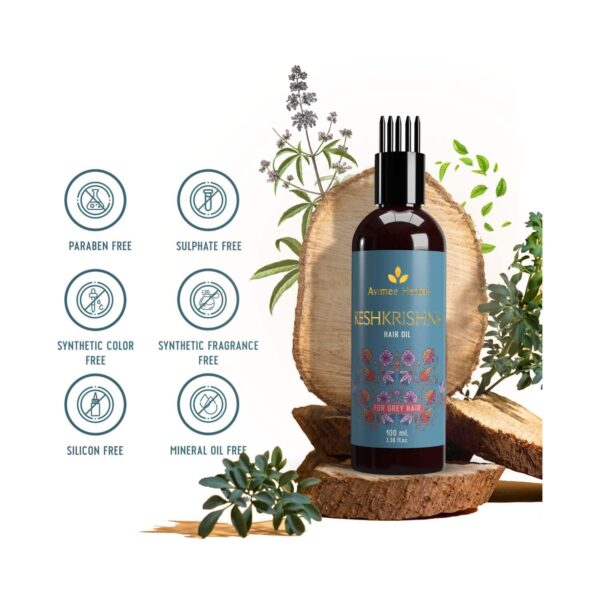 Avimee Herbal Keshkrishna Hair Oil (100 ml) - Avimee Herbal