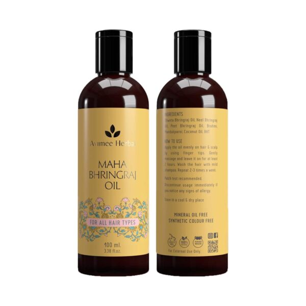 Avimee Herbal Mahabhringraj Hair Oil (100 ml) - Avimee Herbal