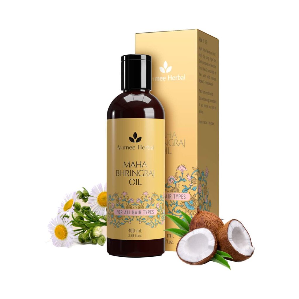 Avimee Herbal Mahabhringraj Hair Oil (100 ml) - Avimee Herbal