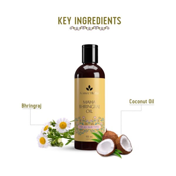 Avimee Herbal Mahabhringraj Hair Oil (100 ml) - Avimee Herbal