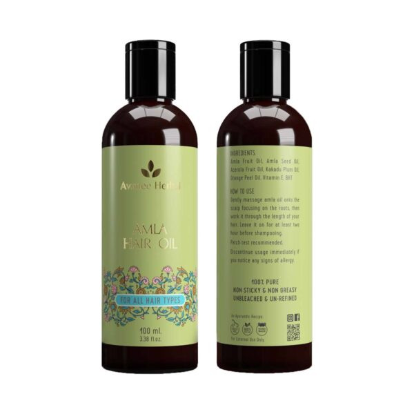 Avimee Herbal Pure Amla Hair Oil (100 ml) - Avimee Herbal