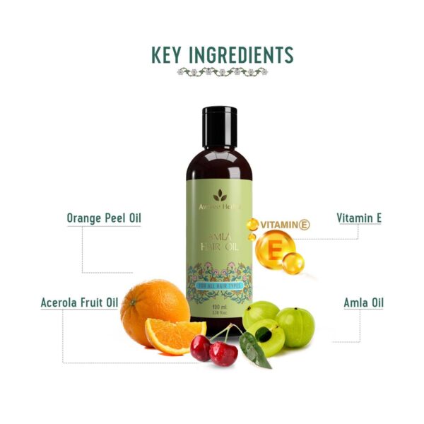 Avimee Herbal Pure Amla Hair Oil (100 ml) - Avimee Herbal