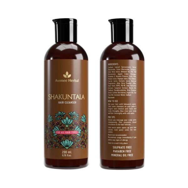 Avimee Herbal Shakuntala Hair Cleanser (200 ml) - Avimee Herbal