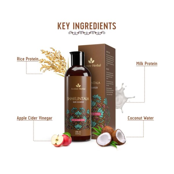 Avimee Herbal Shakuntala Hair Cleanser (200 ml) - Avimee Herbal