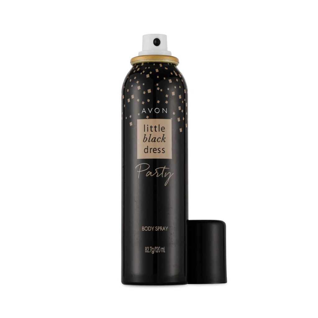 Avon Little Black Dress Party Body Spray (120ml) - Avon