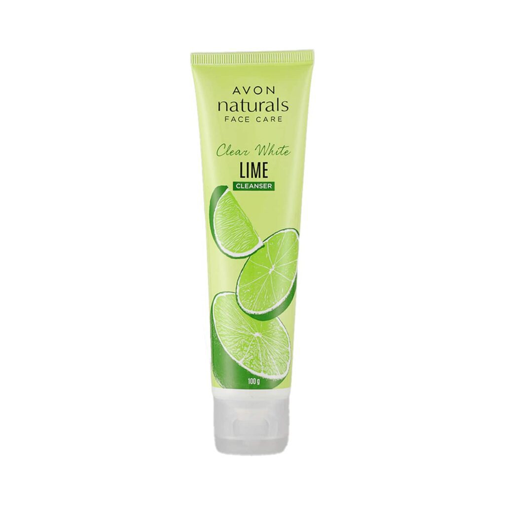 Avon Naturals Clear White Lime Face Cleanser (100g) - Avon