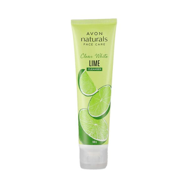 Avon Naturals Clear White Lime Face Cleanser (100g) - Avon