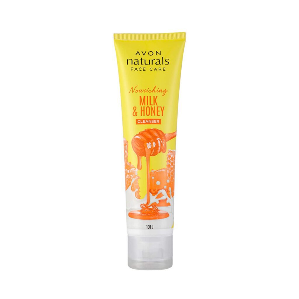 Avon Naturals Honey & Milk Nourishing Face Cleanser (100g) - Avon