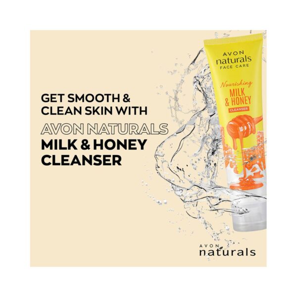 Avon Naturals Honey & Milk Nourishing Face Cleanser (100g) - Avon