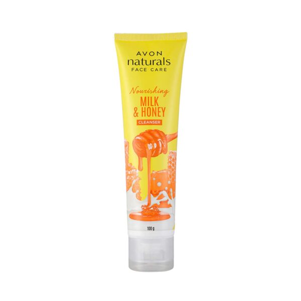 Avon Naturals Honey & Milk Nourishing Face Cleanser (100g) - Avon