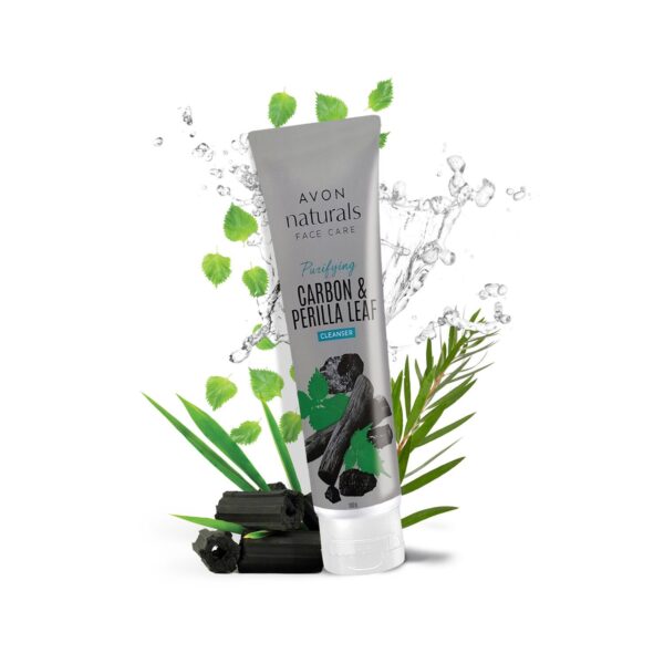 Avon Naturals Purifying Carbon & Perilla Leaf Cleanser (100g) - Avon