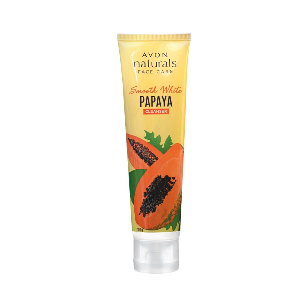 Avon Naturals Smooth Glow Papaya Cleanser (100g) - Avon