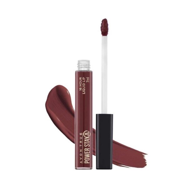 Avon True Color Power Stay Liquid Lip Color - Stay Put Sangria (7ml) - Avon