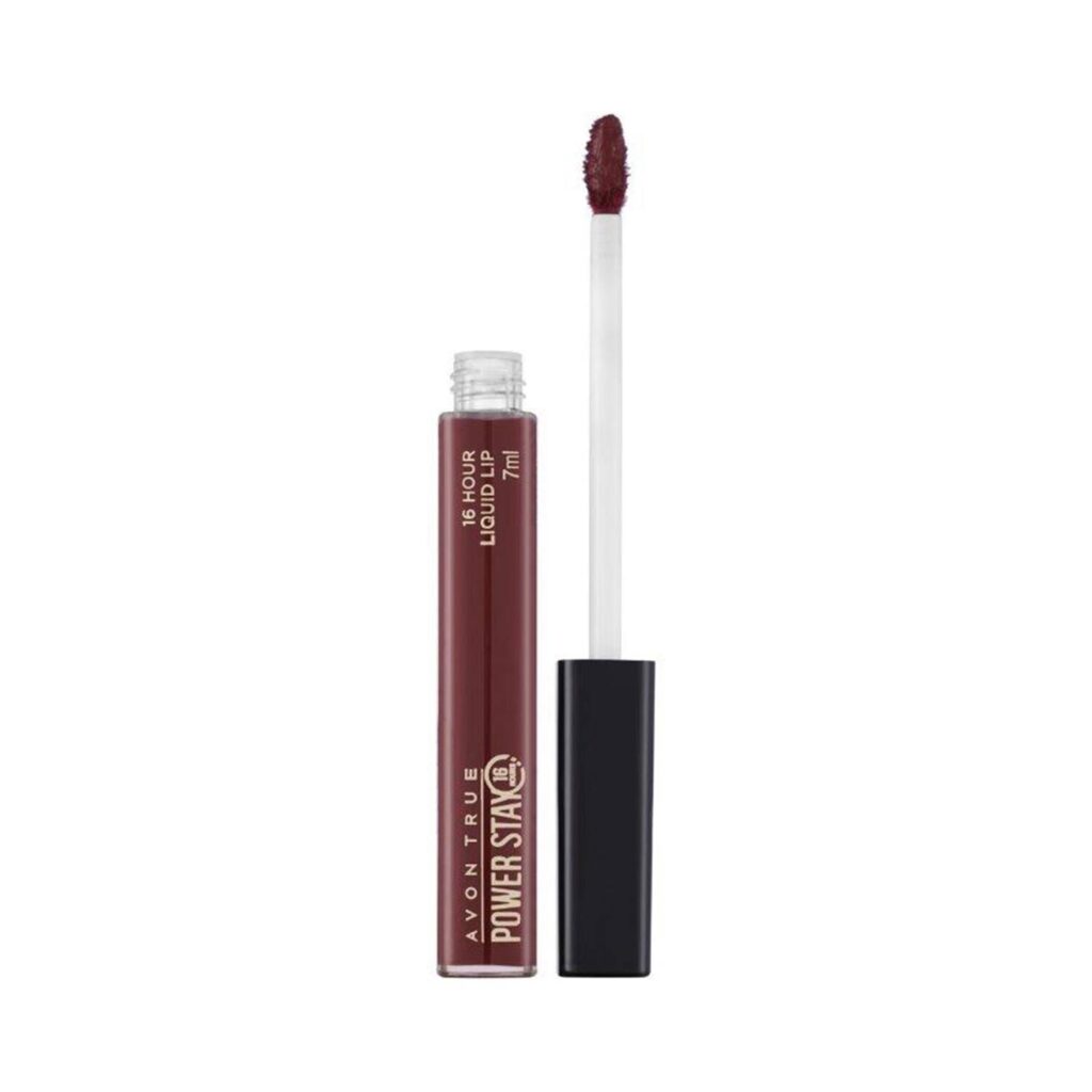 Avon True Color Power Stay Liquid Lip Color - Stay Put Sangria (7ml) - Avon