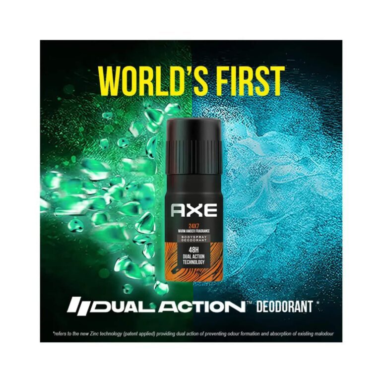 AXE 24X7 Warm Amber Fragrance Deodorant For Men (150ml) - AXE