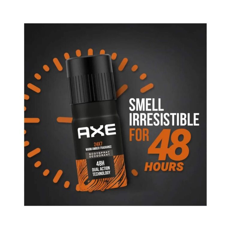AXE 24X7 Warm Amber Fragrance Deodorant For Men (150ml) - AXE