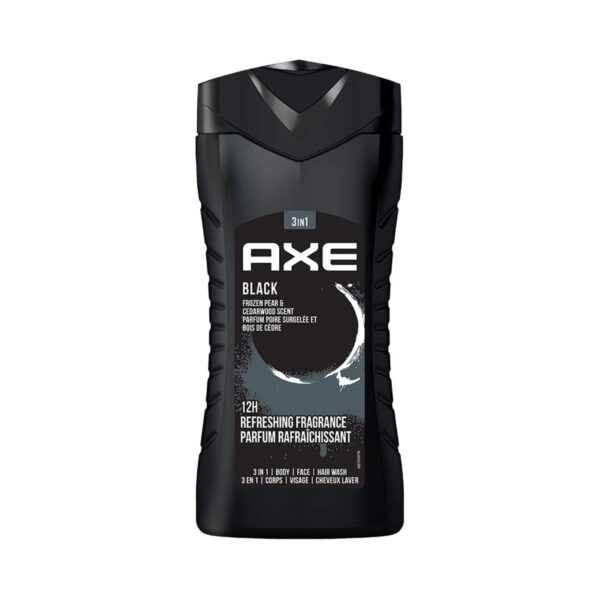 AXE Black 3 In 1 Body Face & Hair Wash & Black 3 In 1 Body Face & Hair Wash For Men Fragrance Combo - AXE