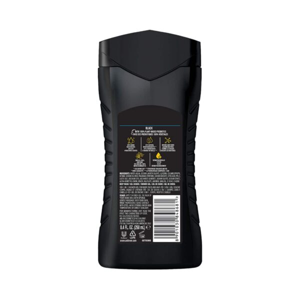 AXE Black 3 In 1 Body Face & Hair Wash & Black 3 In 1 Body Face & Hair Wash For Men Fragrance Combo - AXE
