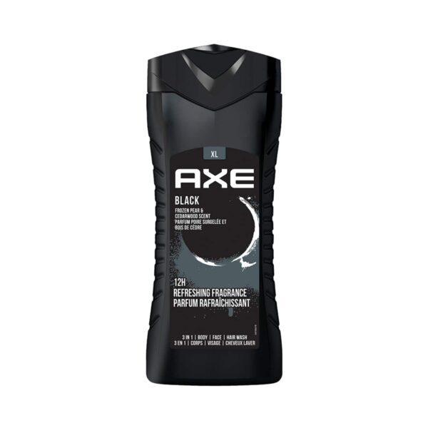 AXE Black 3 In 1 Body Face & Hair Wash & Black 3 In 1 Body Face & Hair Wash For Men Fragrance Combo - AXE