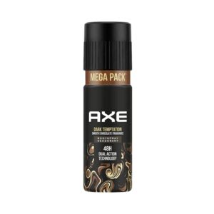 AXE Dark Temptation 48H Dual Action Deodorant Body Spray For Men (215ml) - AXE